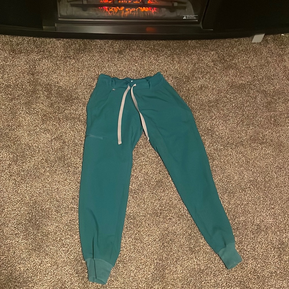 Figs Zamora Joggers Hunter Green XXS Petite
